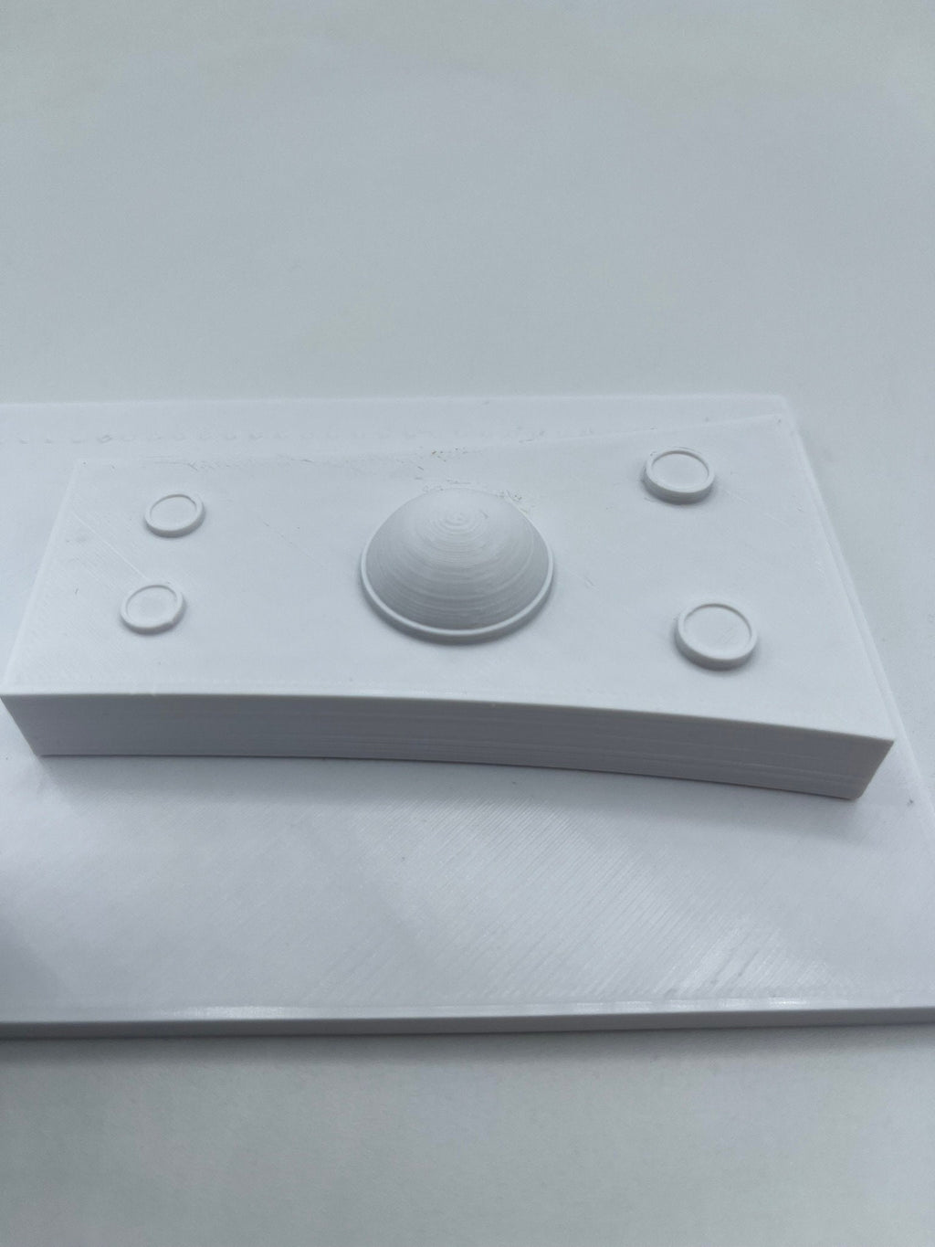 StarsoftheCity UN Headquarters Model 3D Printed PLA Statue White
