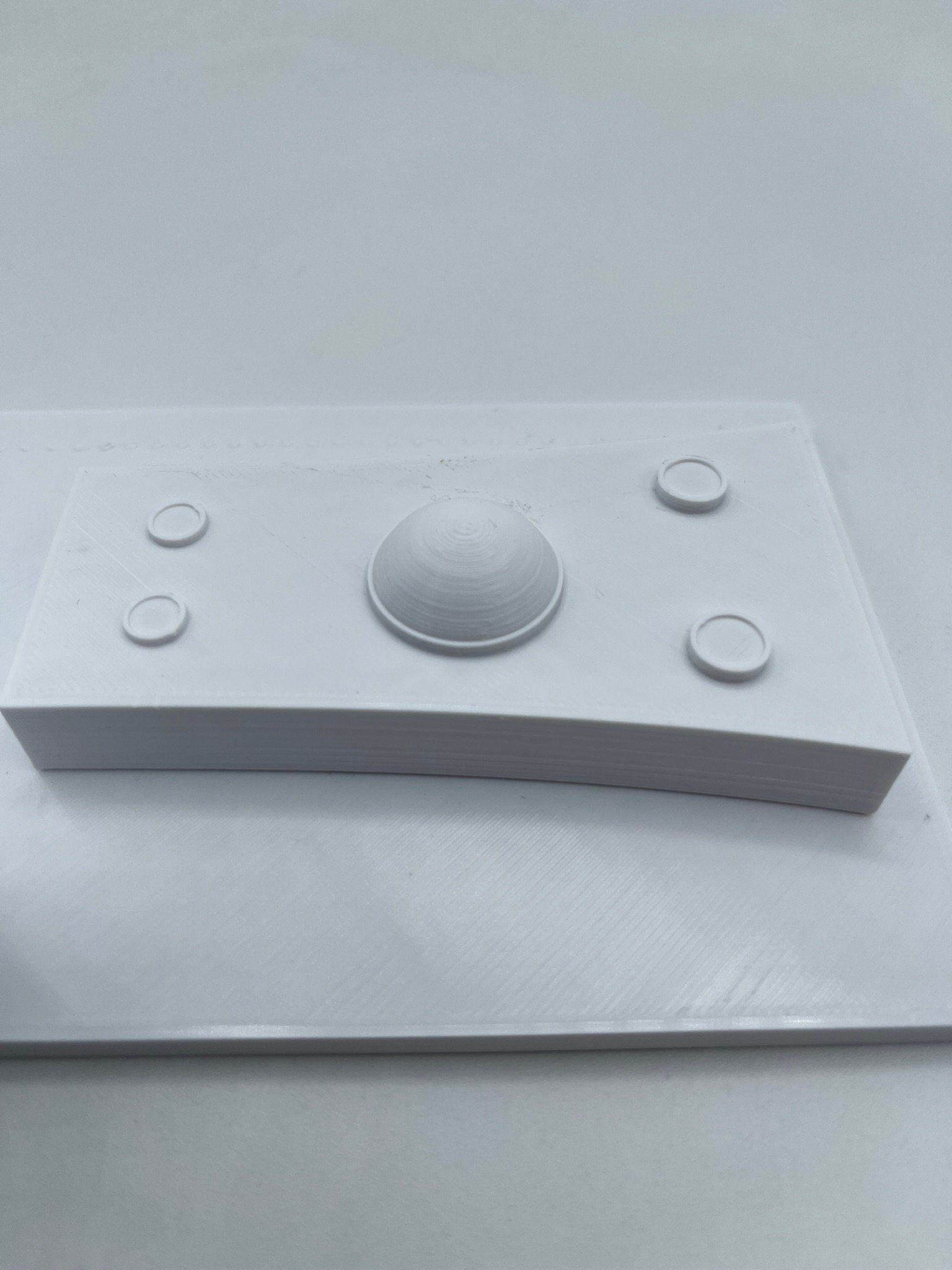StarsoftheCity UN Headquarters Model 3D Printed PLA Statue White