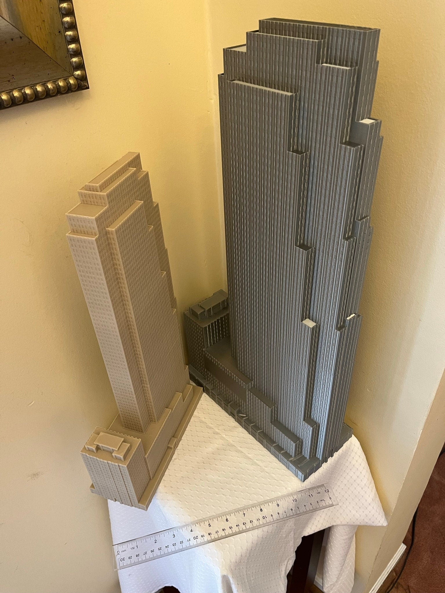 30 Rockefeller Plaza Model 3D Printed