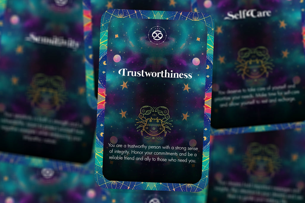 The Oracle of Cancer Mystic Horoscope Oracle Card Deck