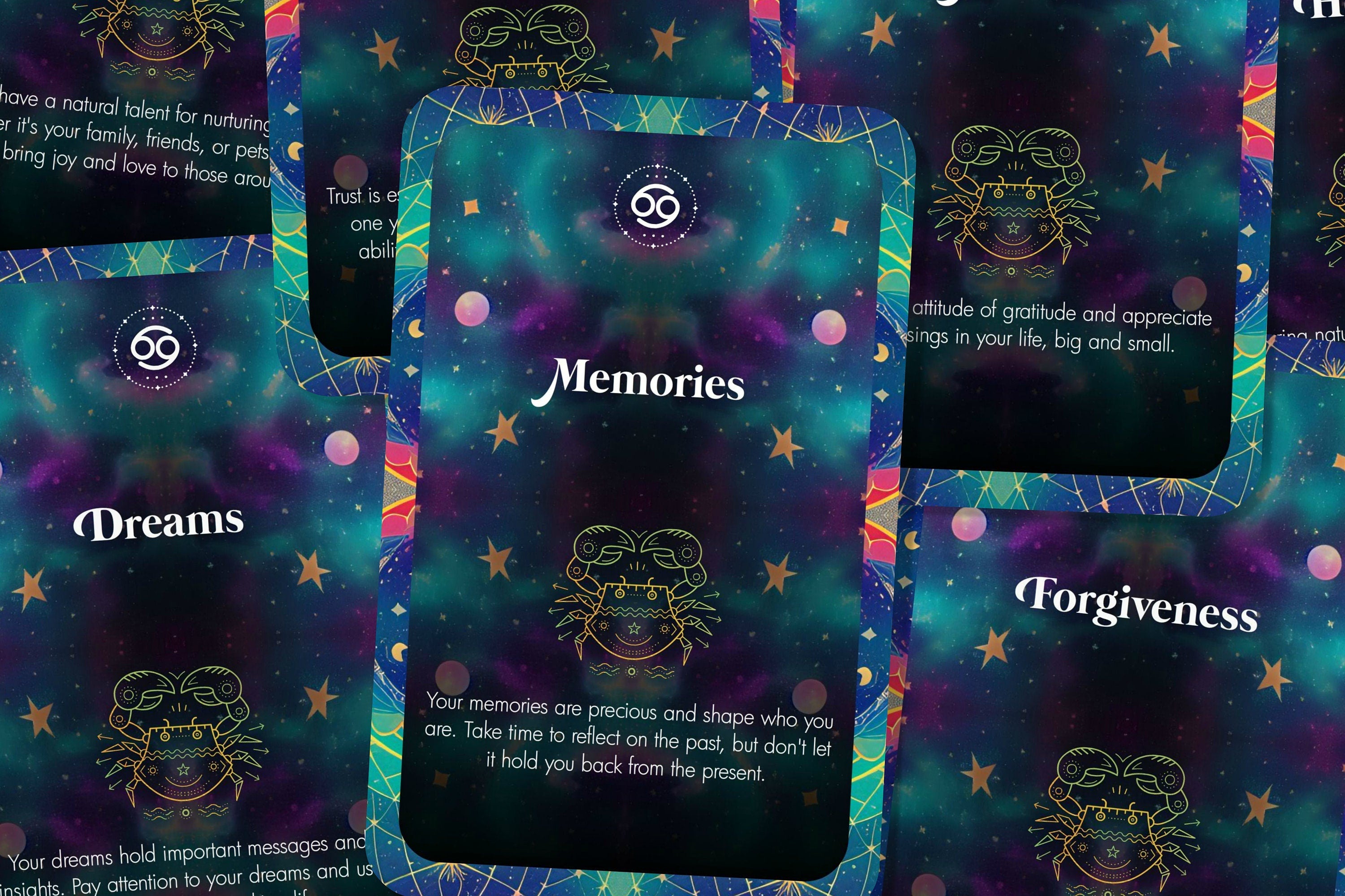 The Oracle of Cancer Mystic Horoscope Oracle Card Deck
