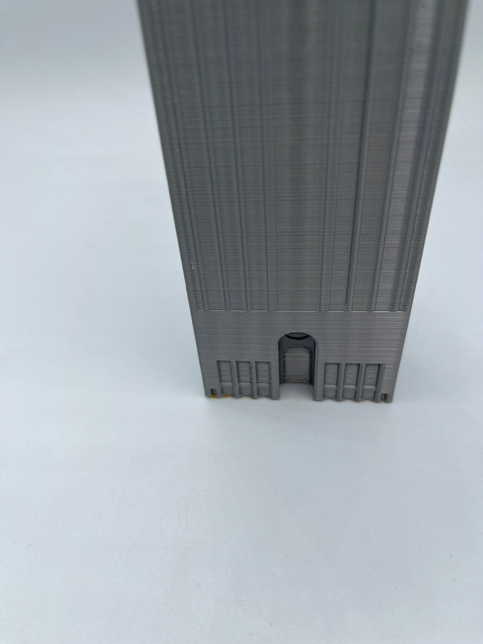 StarsoftheCity 550 Madison Avenue 3D Printed Model 6.25in Gray