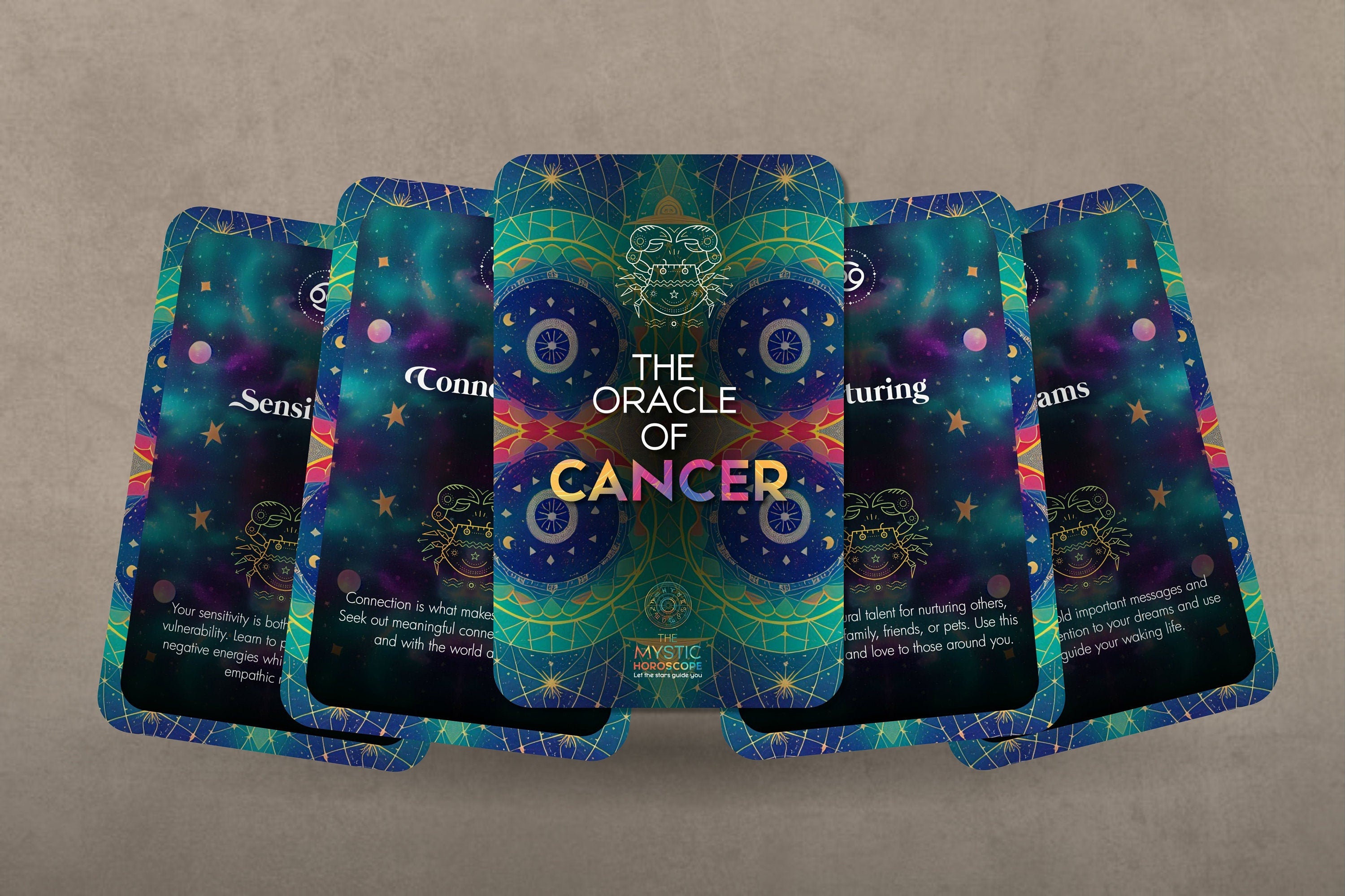 The Oracle of Cancer Mystic Horoscope Oracle Card Deck