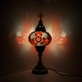 MoslandHome Handmade Turkish Mosaic Table Lamp 6.5in Globe