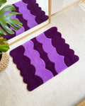 LargoModern Hand Tufted Fluffy Rug Custom Handmade Wavy Rug