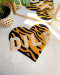LargoModern Custom Name Tufted Heart Rug