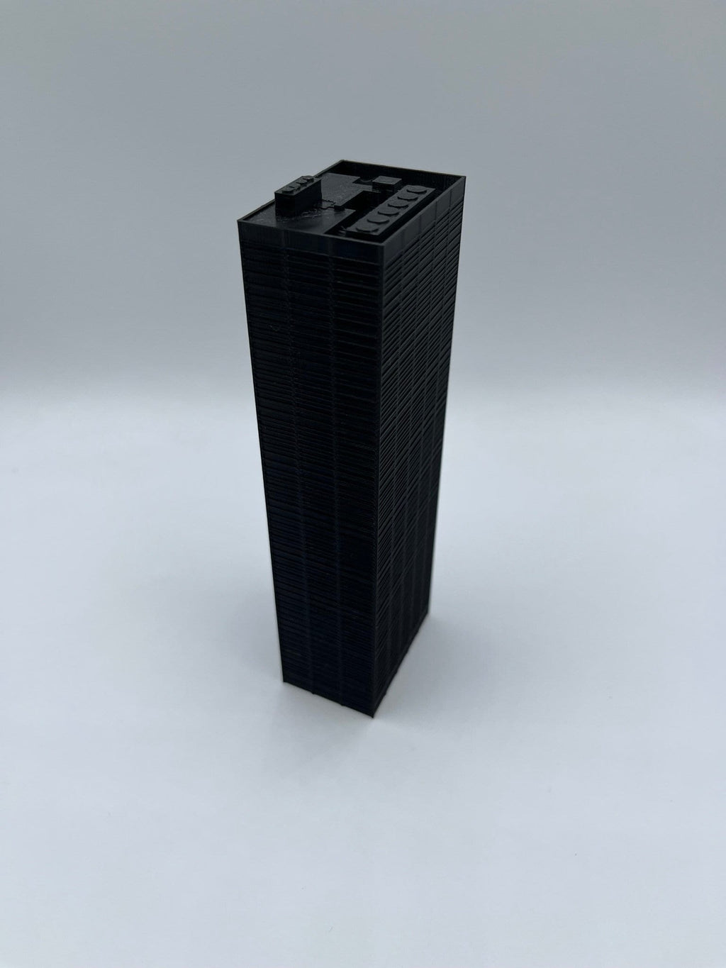 One Liberty Plaza Model 3D Printed PLA Skyscraper Black