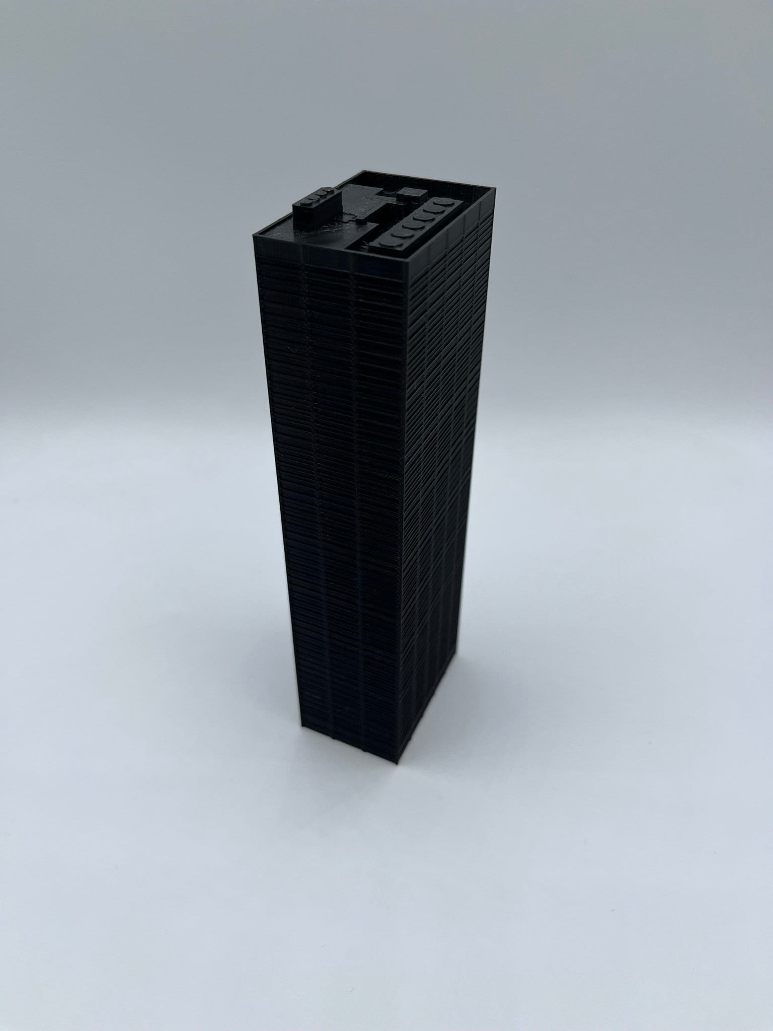 One Liberty Plaza Model 3D Printed PLA Skyscraper Black