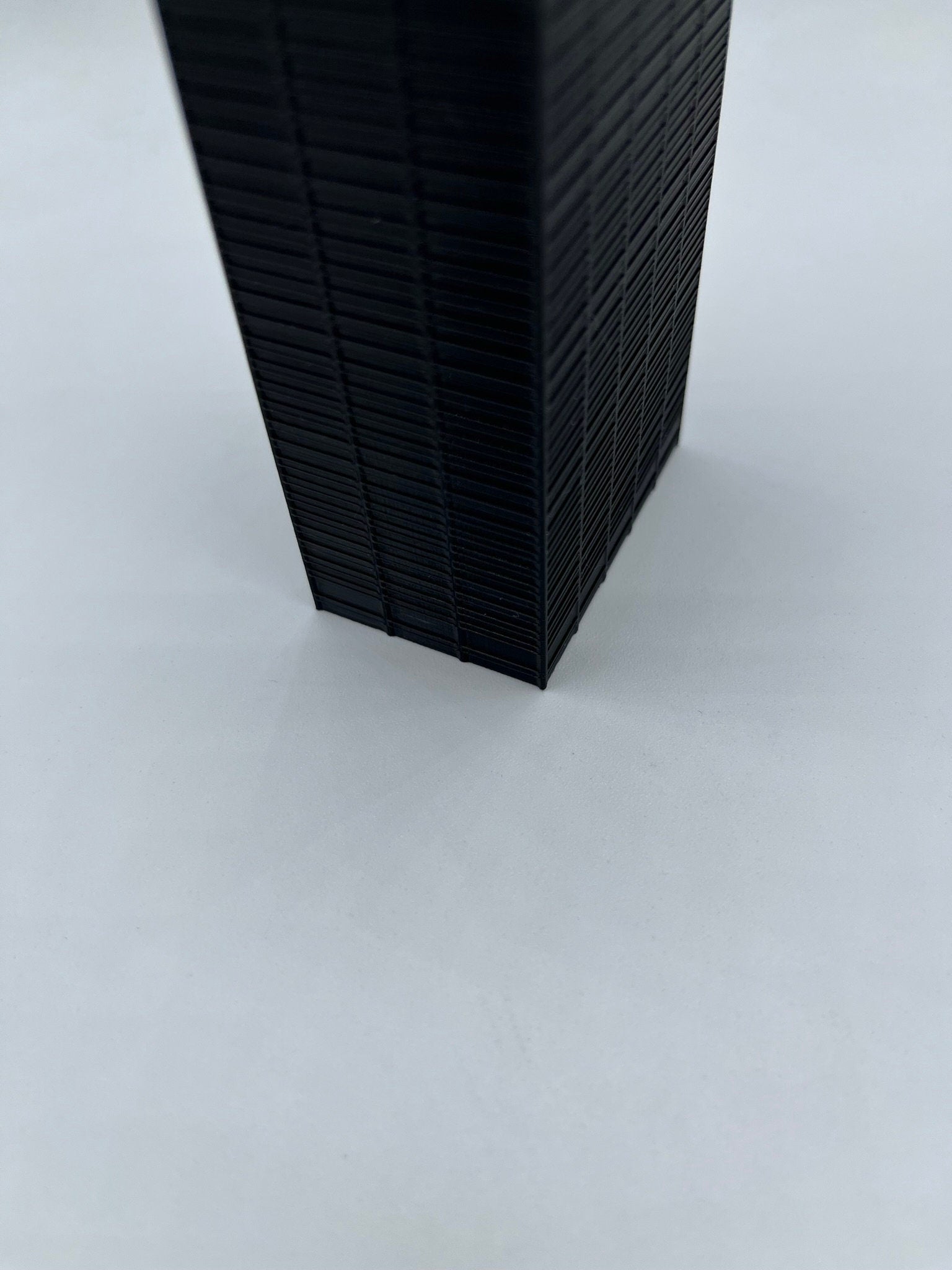 One Liberty Plaza Model 3D Printed PLA Skyscraper Black