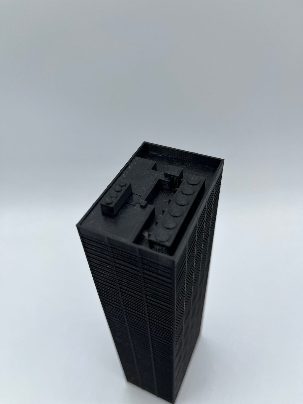 One Liberty Plaza Model 3D Printed PLA Skyscraper Black