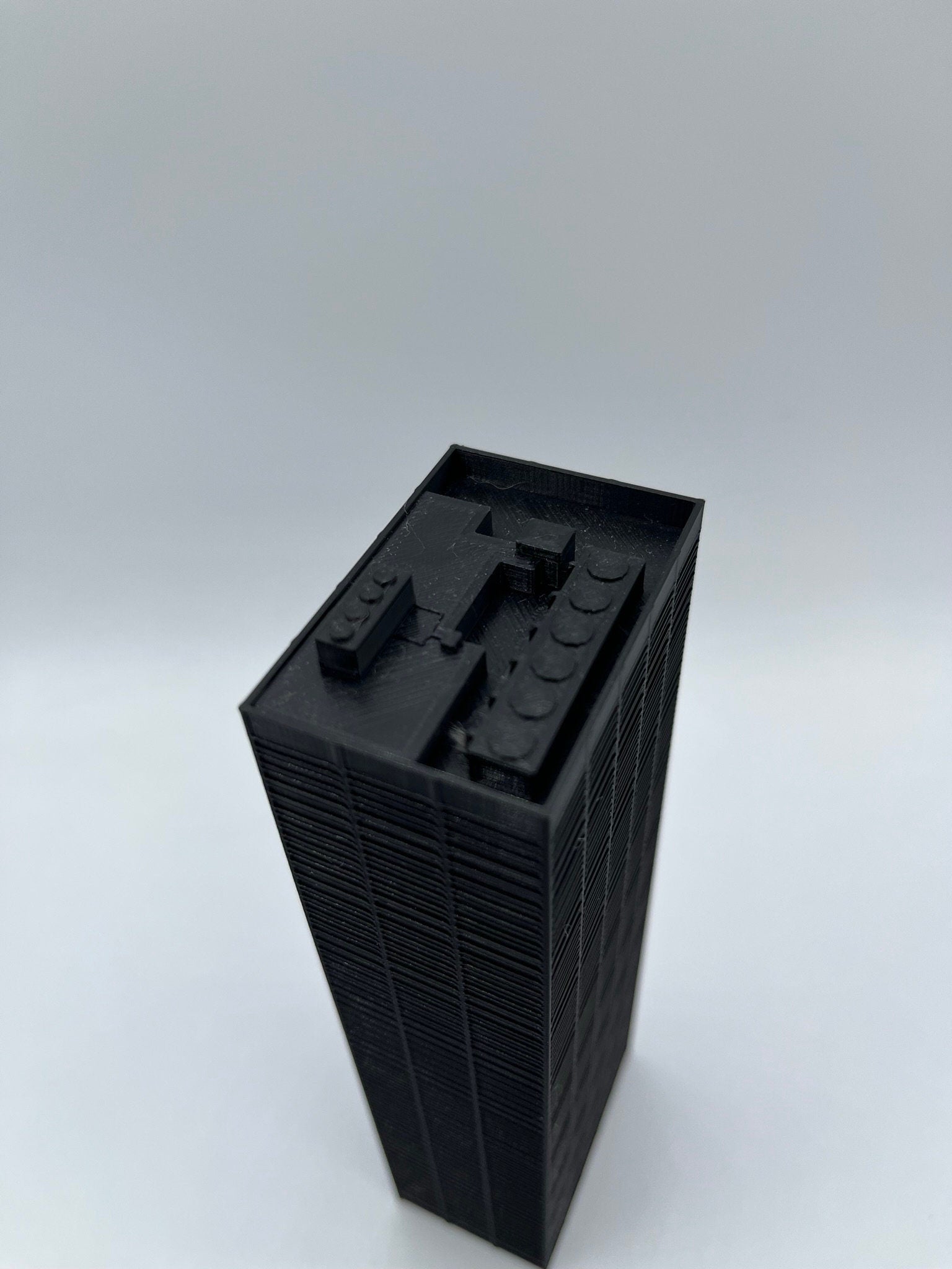 One Liberty Plaza Model 3D Printed PLA Skyscraper Black