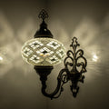 MoslandHome Turkish Moroccan Mosaic Wall Sconce Lamp