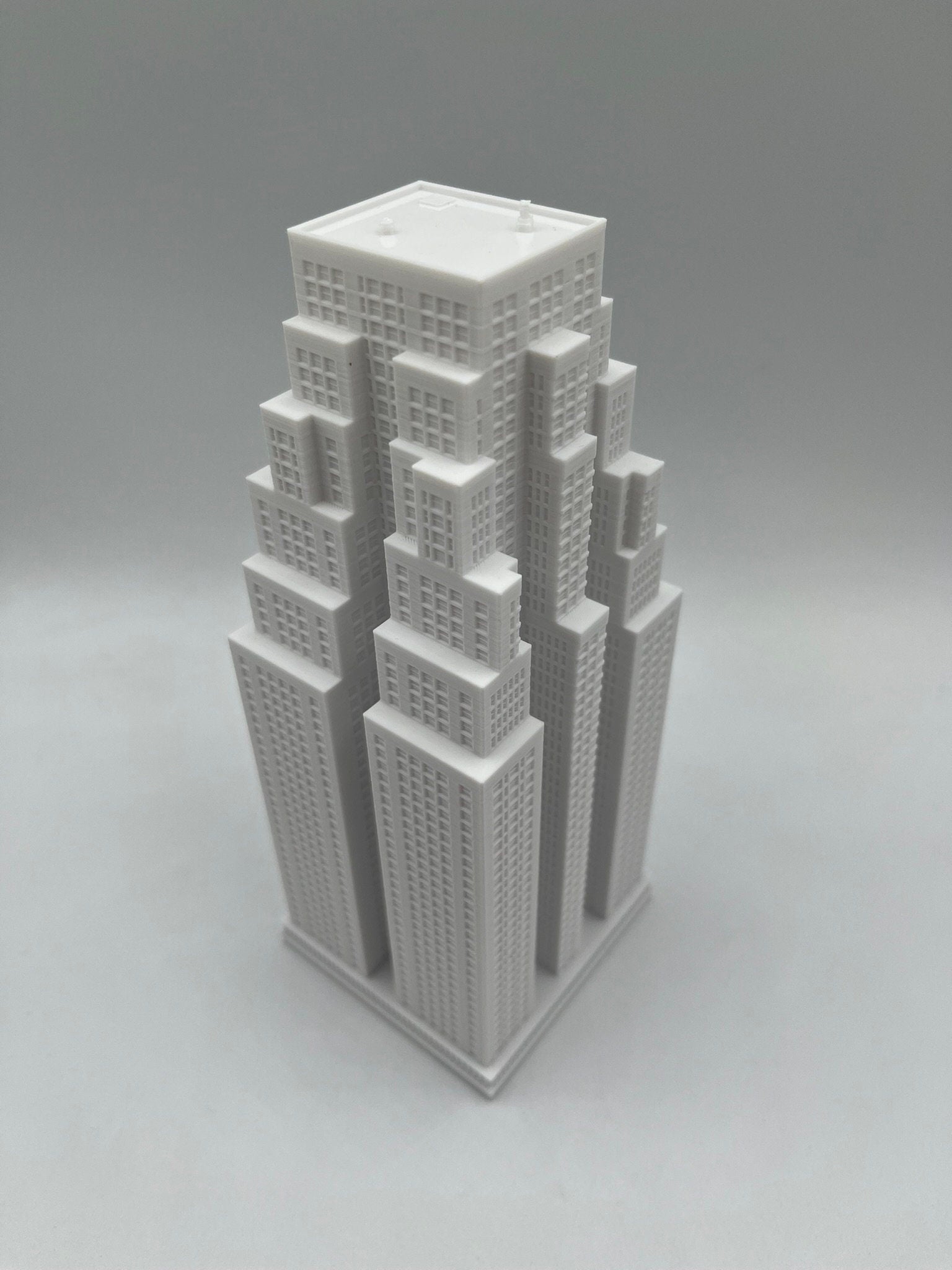 StarsoftheCity Wyndham New Yorker Hotel 3D Printed Miniature Statue