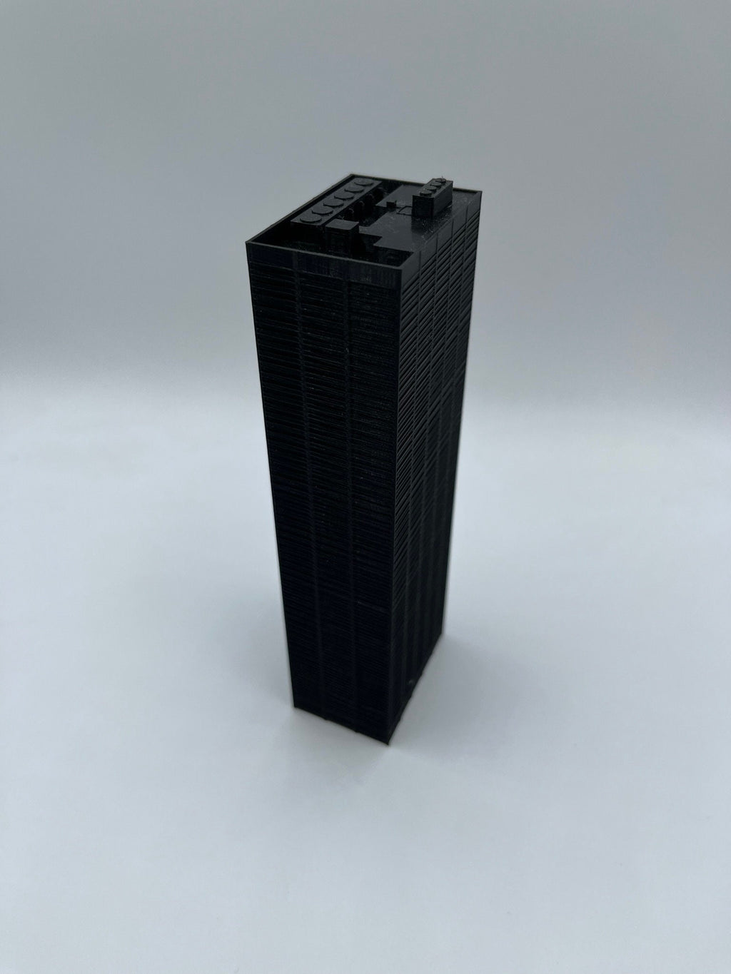 One Liberty Plaza Model 3D Printed PLA Skyscraper Black