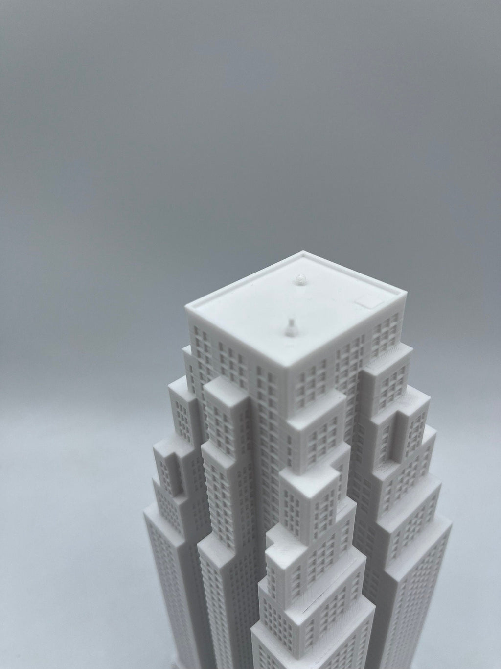 StarsoftheCity Wyndham New Yorker Hotel 3D Printed Miniature Statue