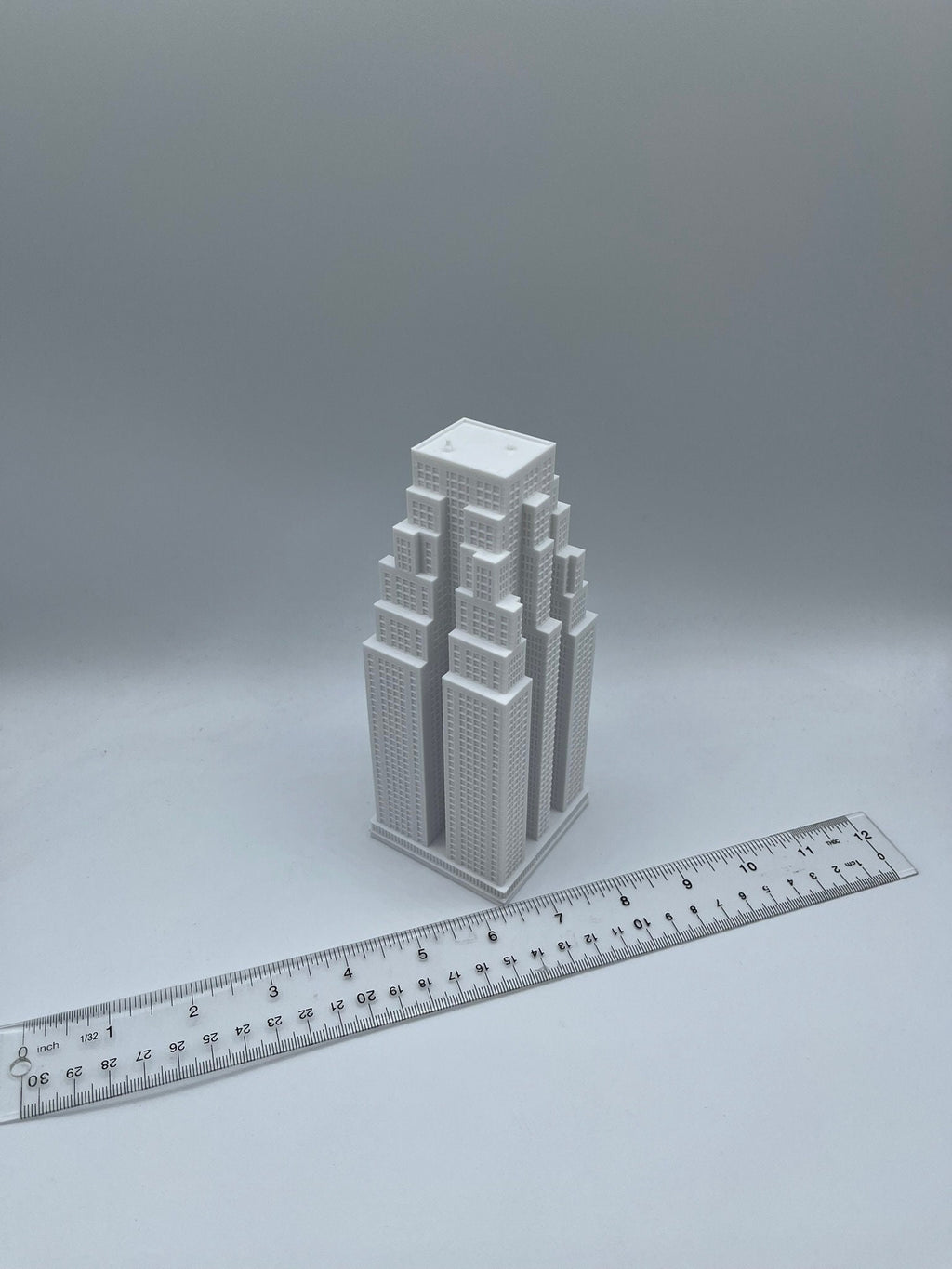 StarsoftheCity Wyndham New Yorker Hotel 3D Printed Miniature Statue