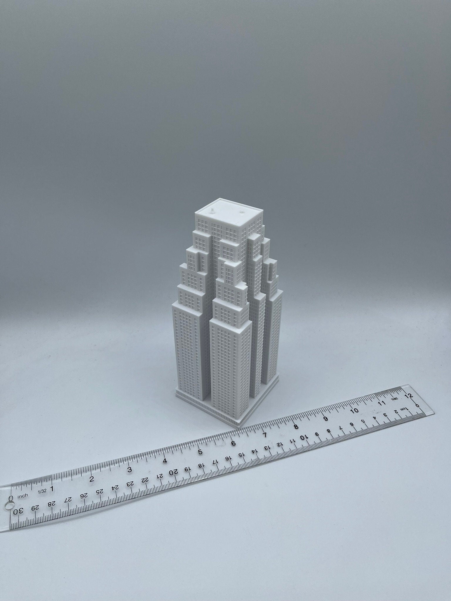 StarsoftheCity Wyndham New Yorker Hotel 3D Printed Miniature Statue