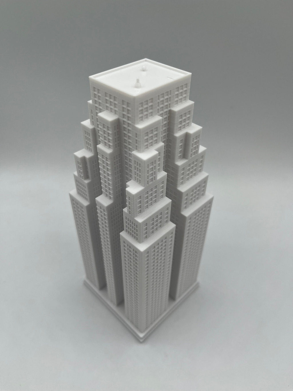 StarsoftheCity Wyndham New Yorker Hotel 3D Printed Miniature Statue