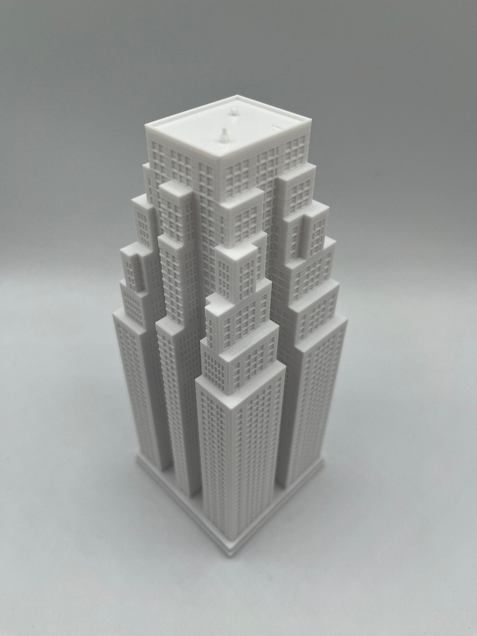 StarsoftheCity Wyndham New Yorker Hotel 3D Printed Miniature Statue