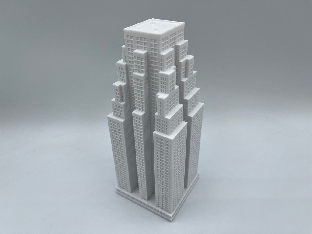 StarsoftheCity Wyndham New Yorker Hotel 3D Printed Miniature Statue