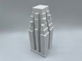 StarsoftheCity Wyndham New Yorker Hotel 3D Printed Miniature Statue