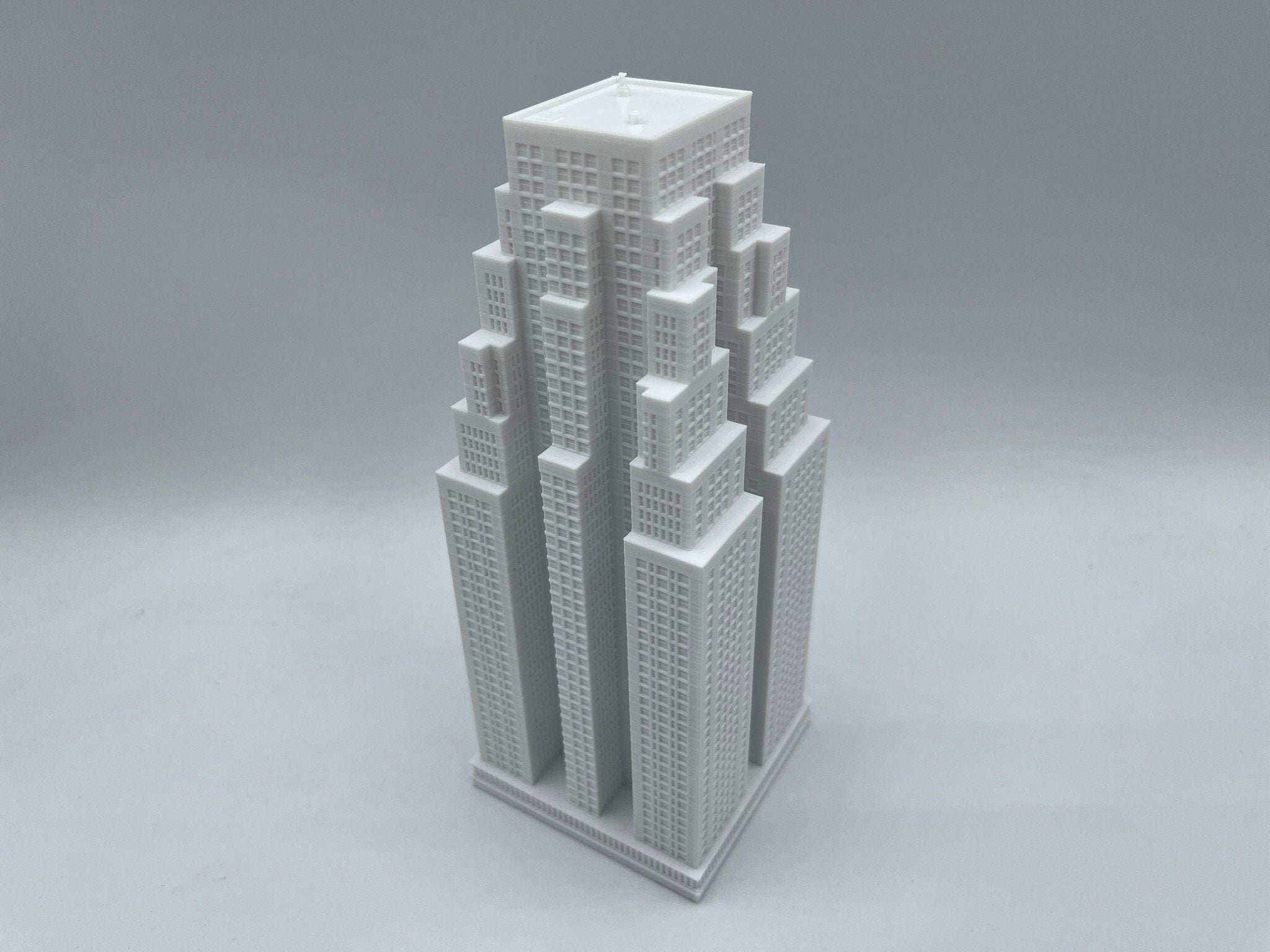 StarsoftheCity Wyndham New Yorker Hotel 3D Printed Miniature Statue