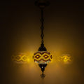 MoslandHome Handmade Turkish Mosaic Pendant Lamp Moroccan Chandelier