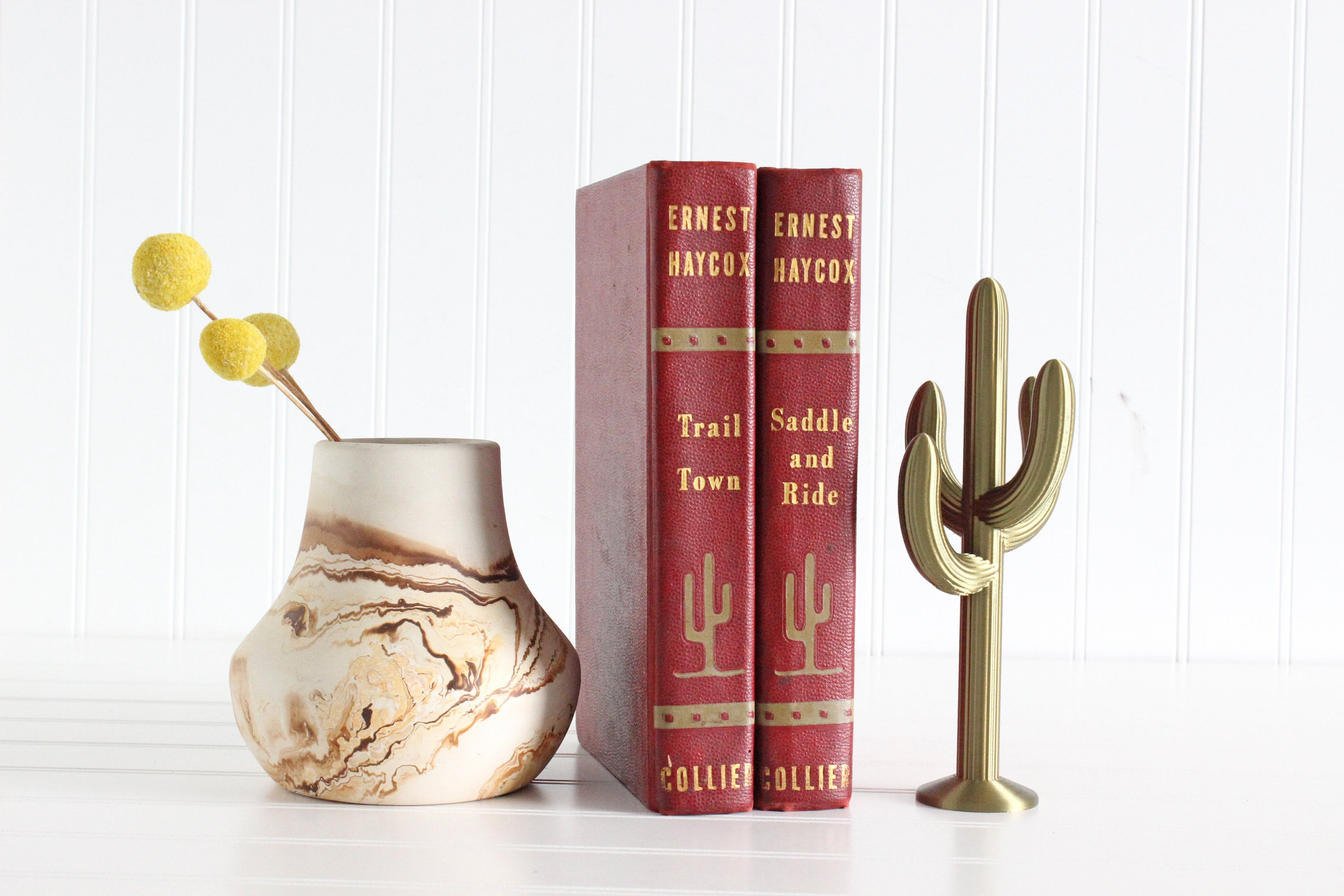 Cactus Figurine, Southwestern Home Decor