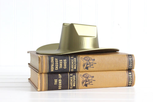 DelightfullyDutch Cowboy Hat Figurine 3D Printed Country Western Home Decor