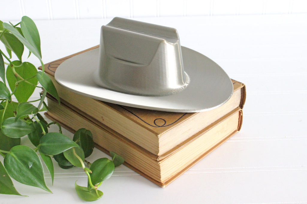 DelightfullyDutch Cowboy Hat Figurine 3D Printed Country Western Home Decor
