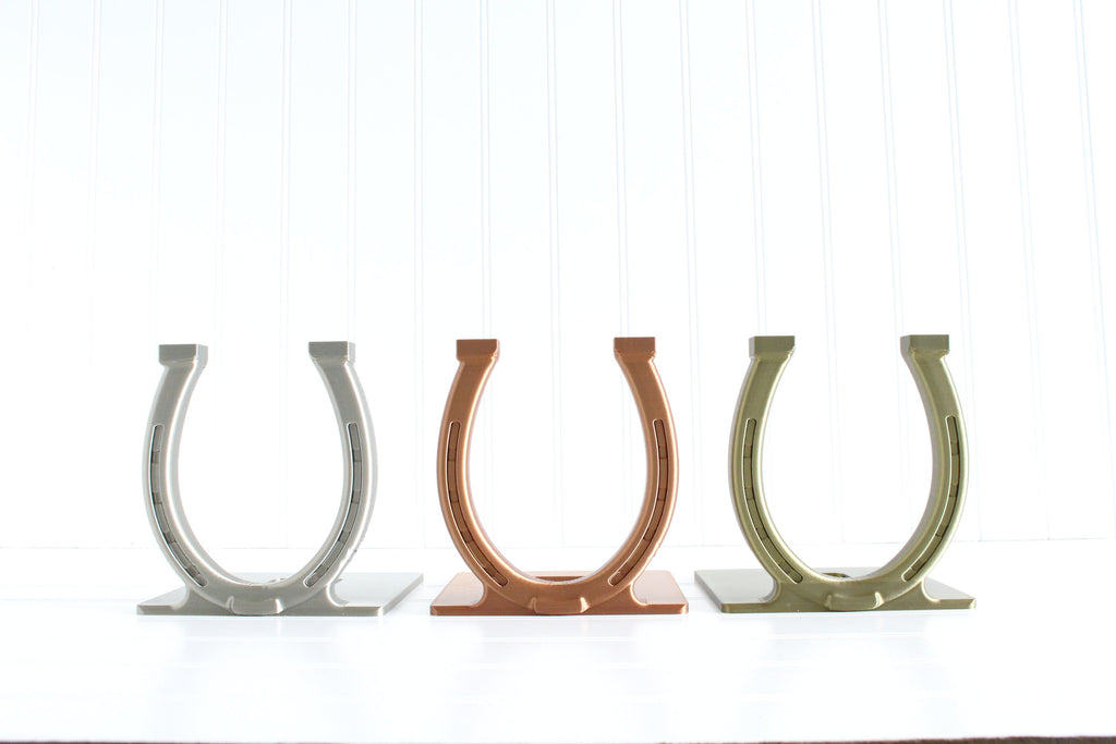 DelightfullyDutch 3D Printed Horseshoe Bookend Country Western Home Decor