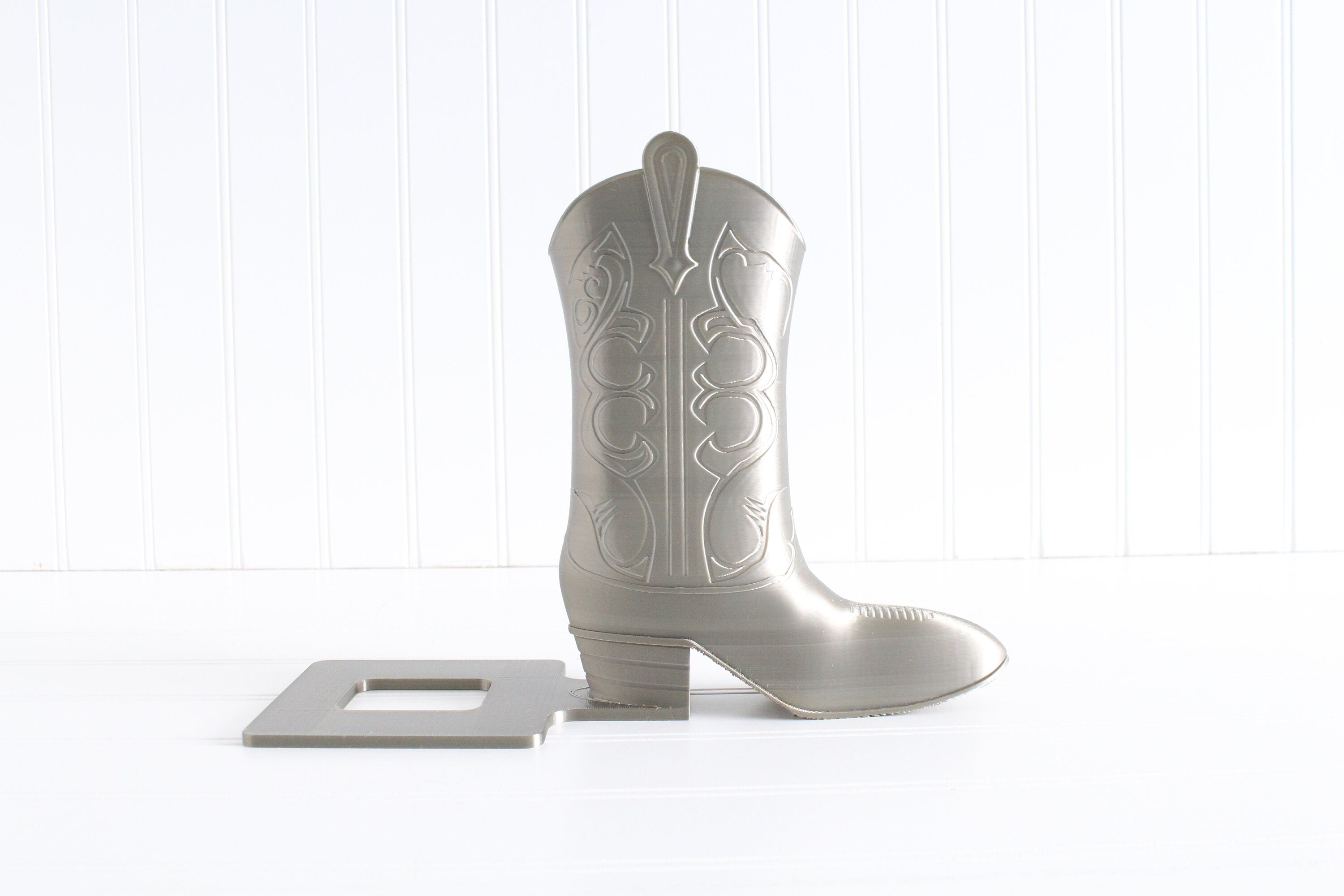 Cowboy Boot Bookend Country Western Home Decor Cowgirl