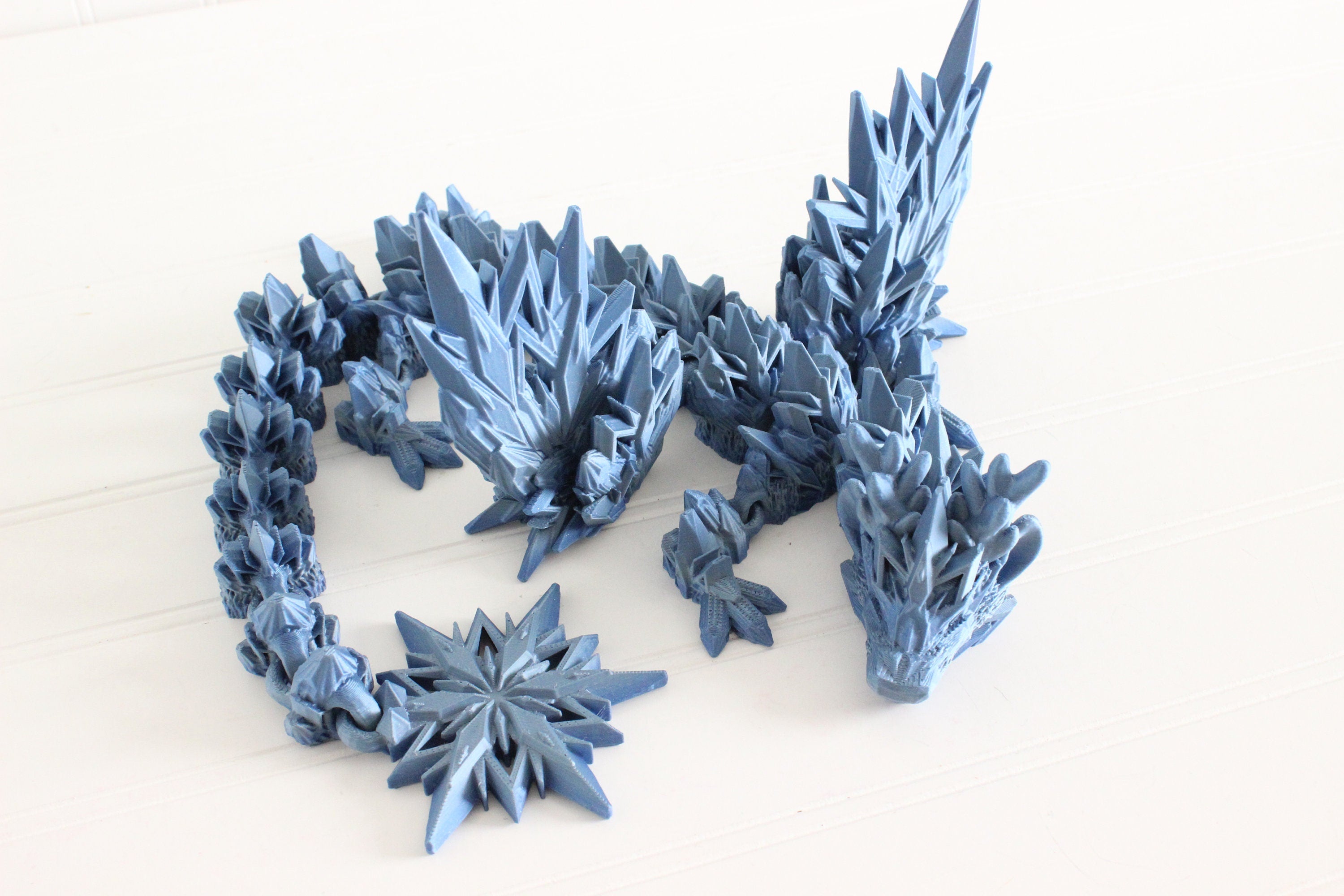 DelightfullyDutch Articulated Dragon Action Figure Desk Toy