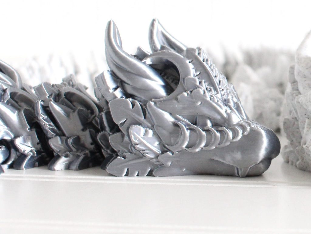 Articulated Dragon 3D Printed Desk Fidget Toy Figurine