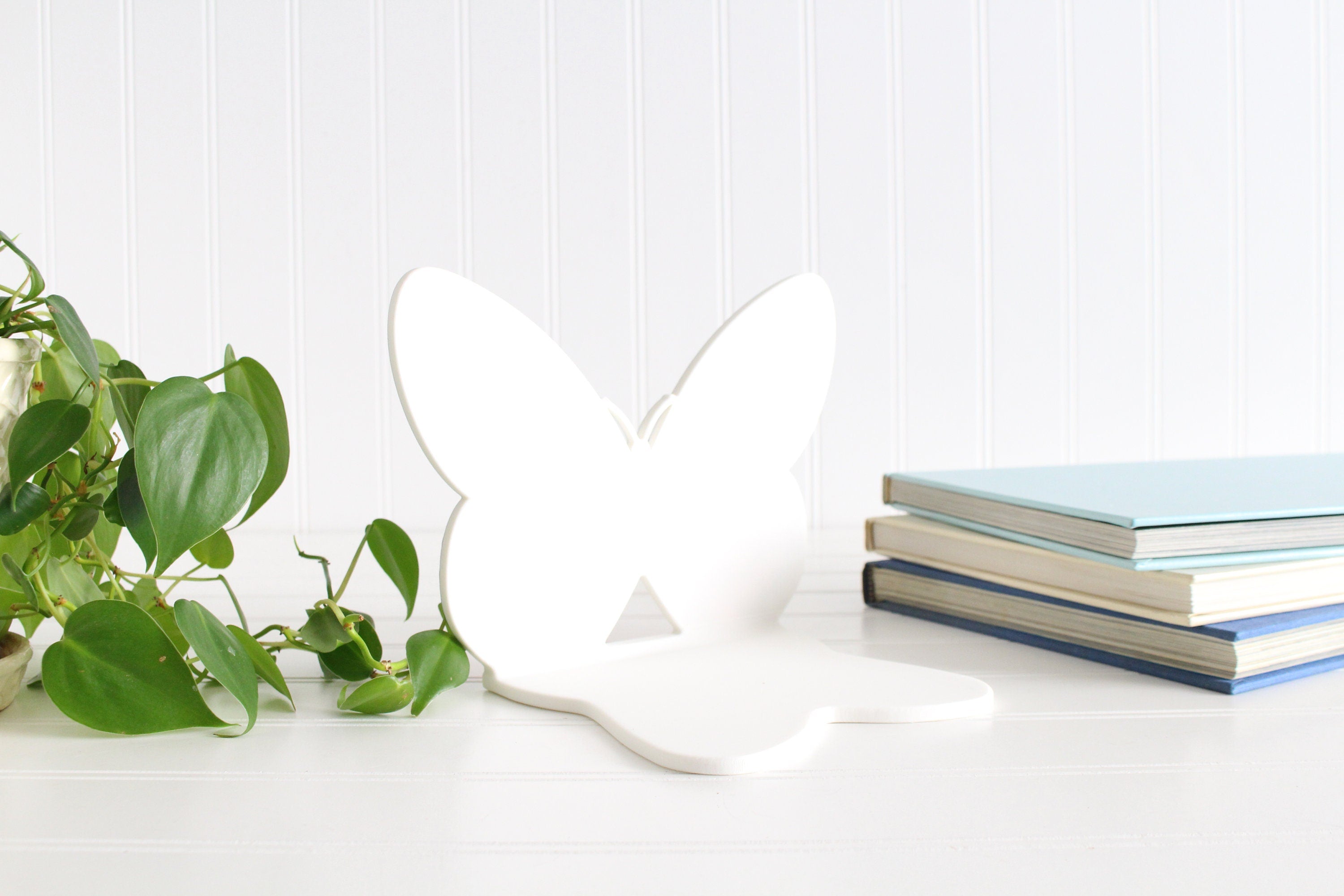 DelightfullyDutch 3D Printed Butterfly Bookend Bookshelf Decor Bookends