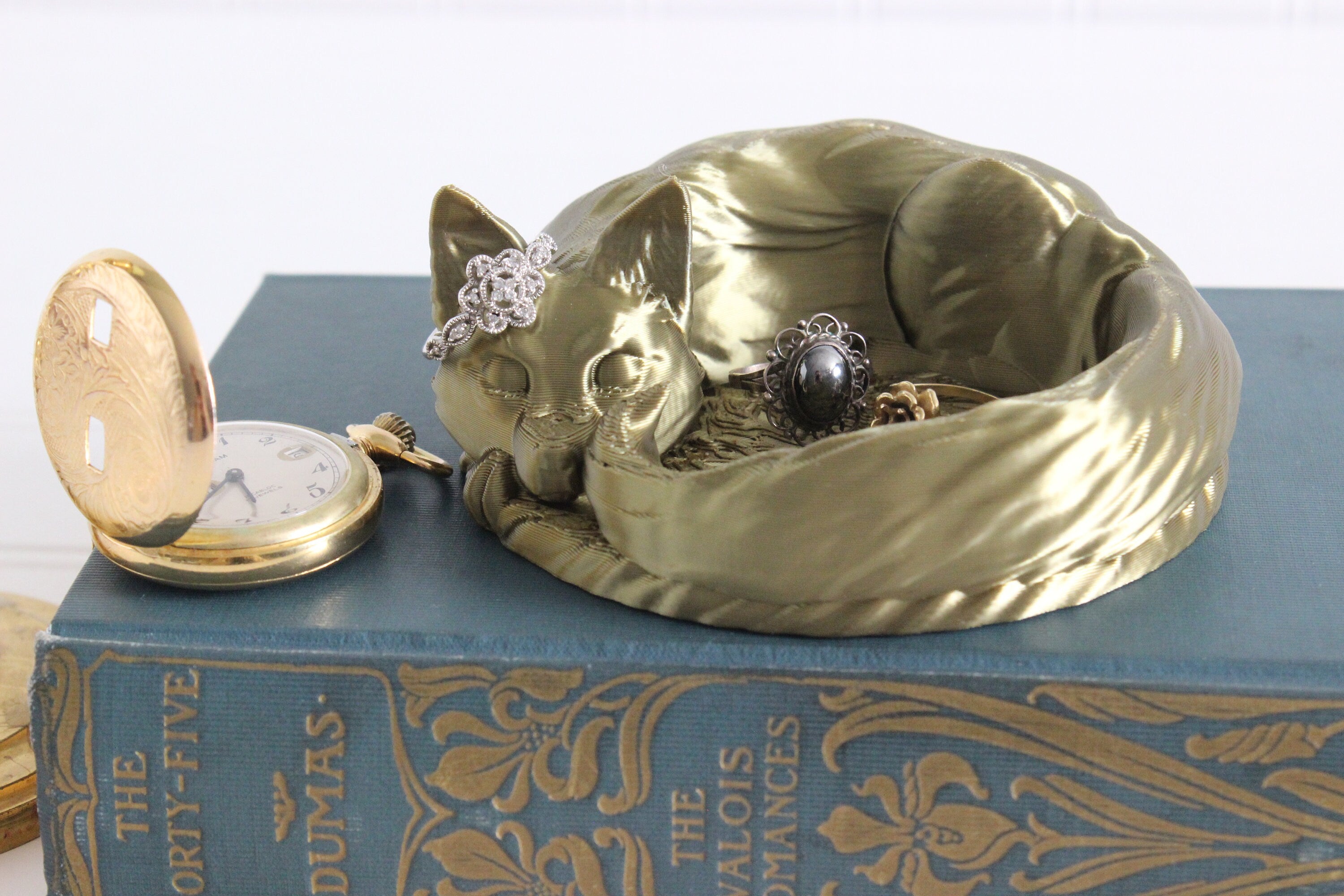 Fox Jewelry Tray, Ring Dish, 3D Print