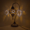 MoslandHome Premium Turkish Lamp Mosaic Table Lamp
