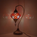 MoslandHome Handmade Turkish Mosaic Table Lamp 19in