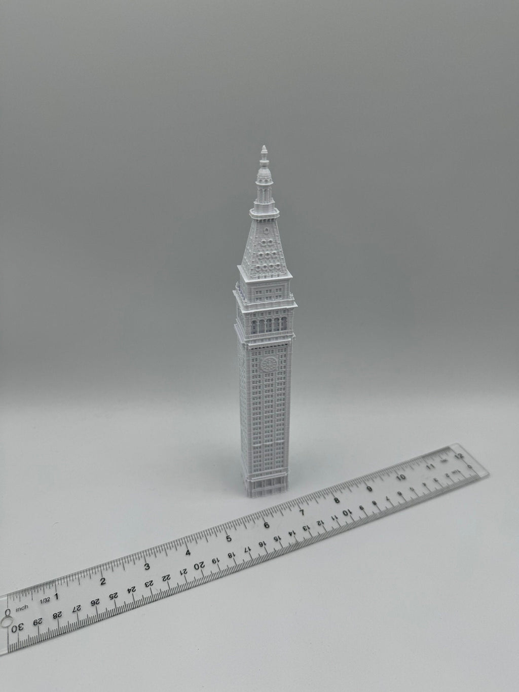 StarsoftheCity Metropolitan Life Tower 3D Printed Architect Model White