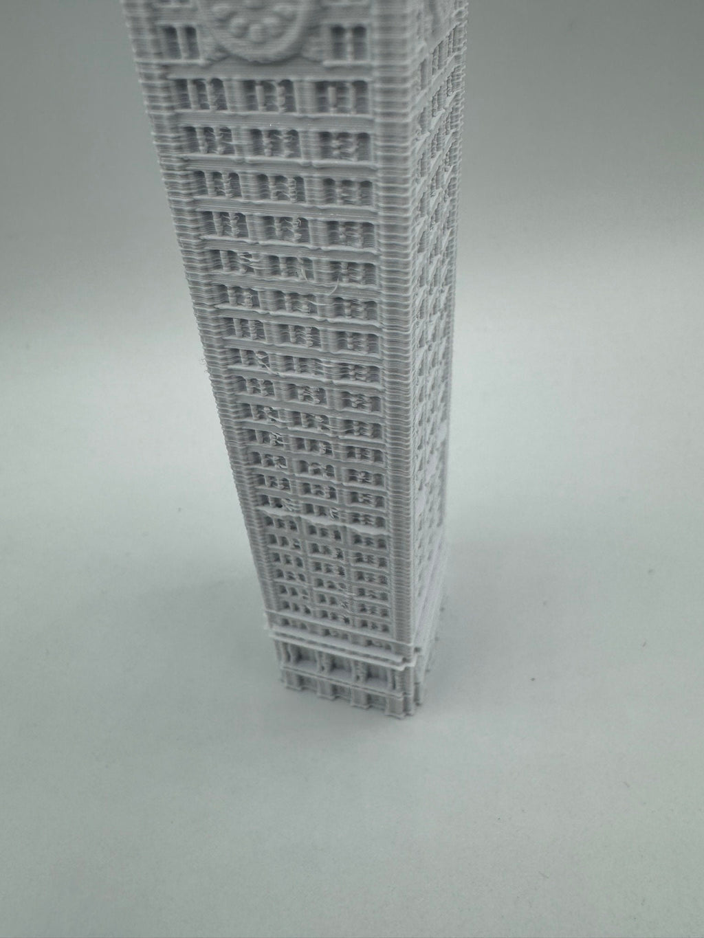 StarsoftheCity Metropolitan Life Tower 3D Printed Model 8.5in White