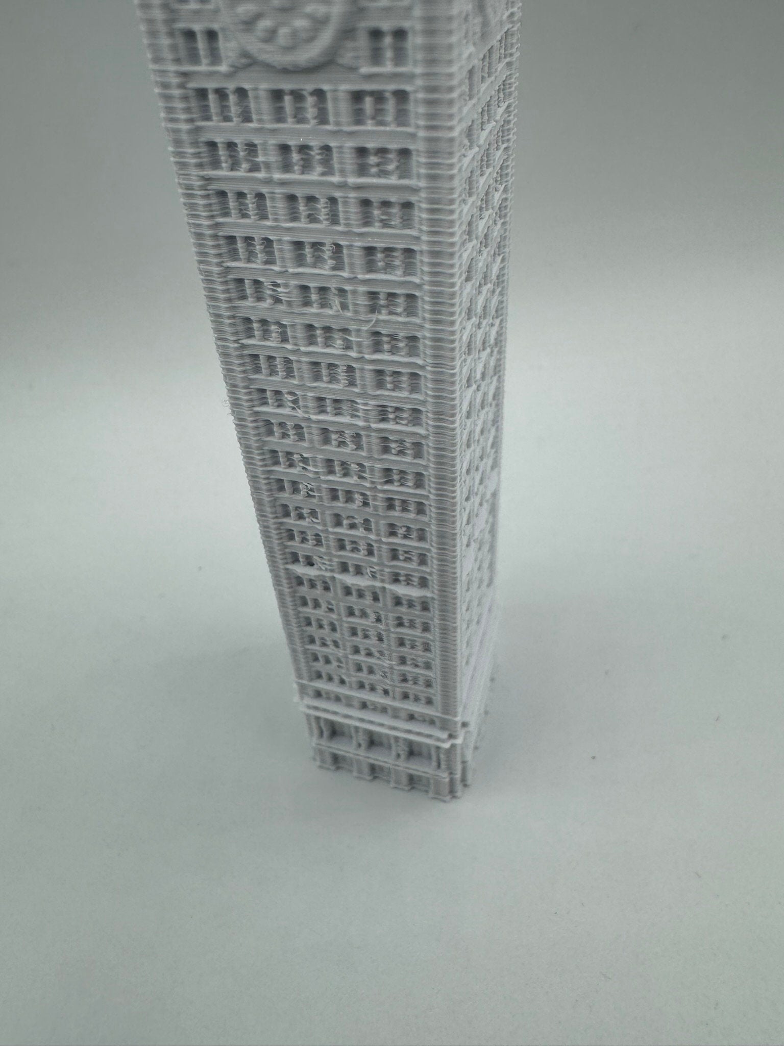StarsoftheCity Metropolitan Life Tower 3D Printed Model 8.5in White