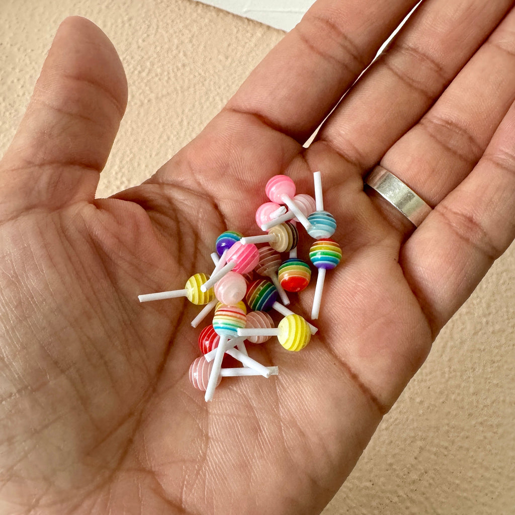 VanillaStarCafe Miniature Lollipops Dollhouse Candy Collection
