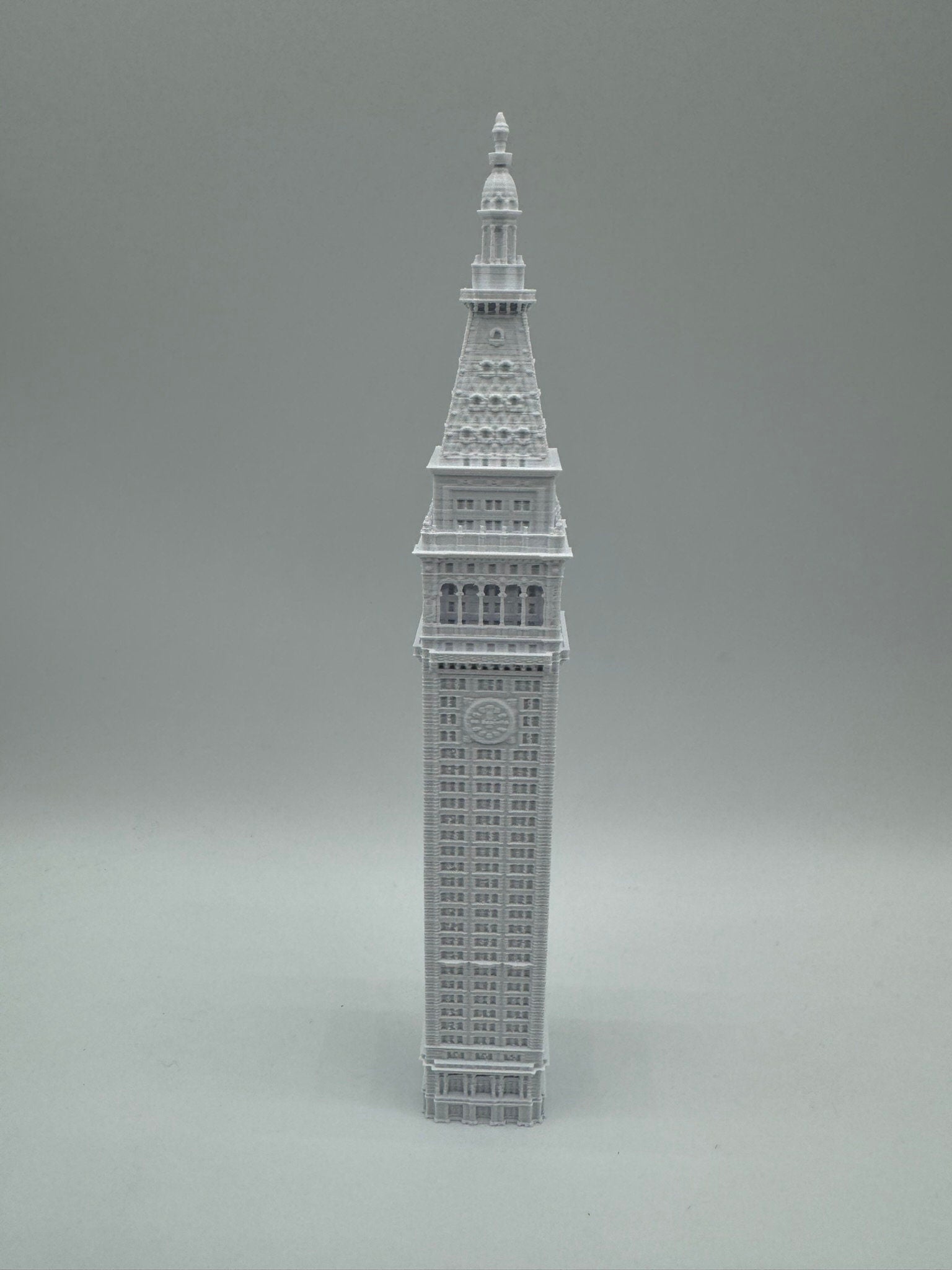 StarsoftheCity Metropolitan Life Tower 3D Printed Model 8.5in White