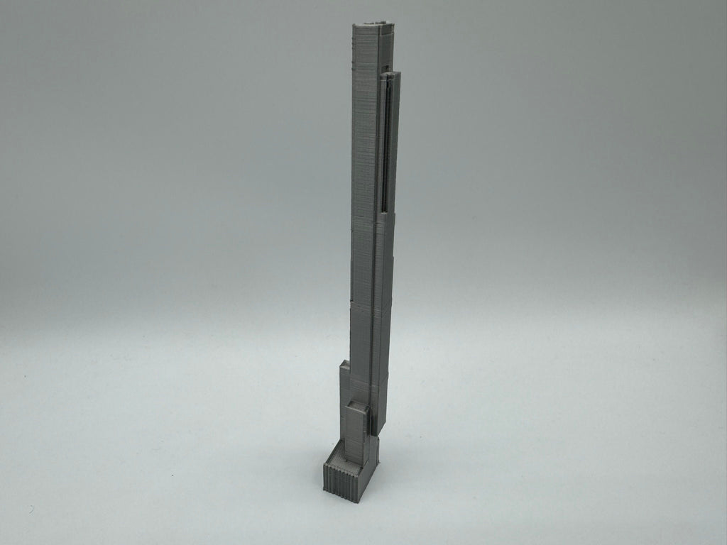 StarsoftheCity Central Park Tower 3D Printed Model