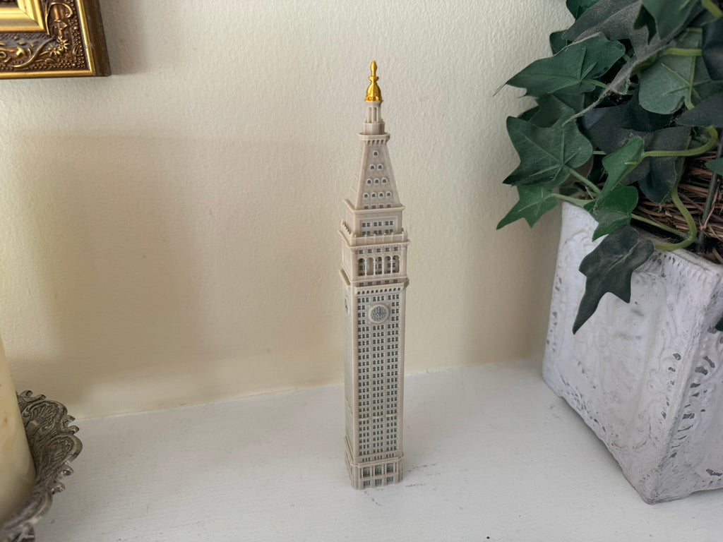 Metropolitan Life Tower Model- 3D Printed Full Color