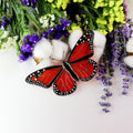SunStainedGlassUA Monarch Butterfly Stained Glass Suncatcher
