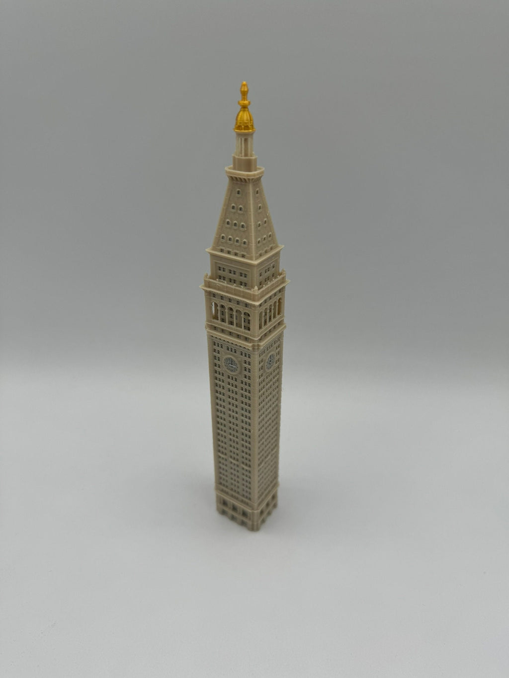 Metropolitan Life Tower Model- 3D Printed Full Color