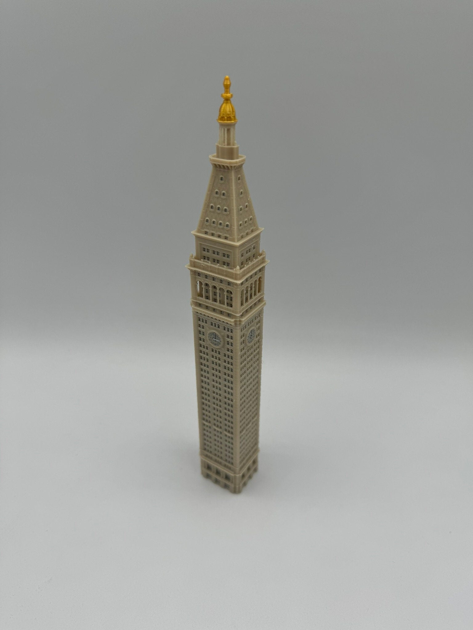 Metropolitan Life Tower Model- 3D Printed Full Color