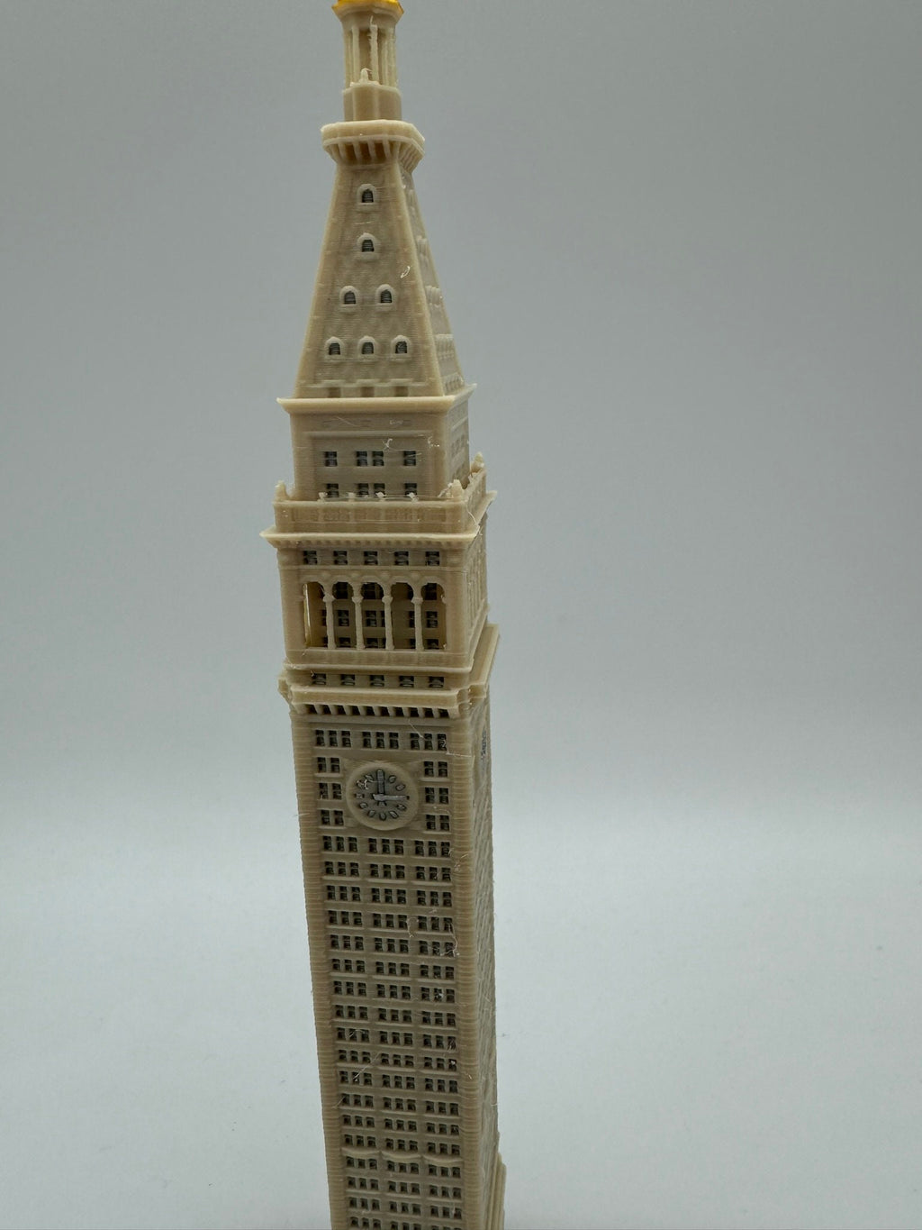 Metropolitan Life Tower Model- 3D Printed Full Color
