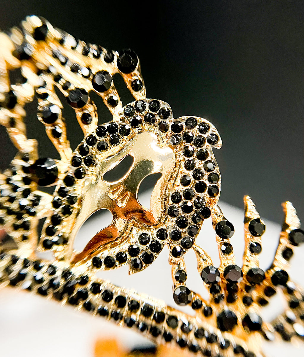 Scream Movie Crown Goldplated Horror Headpiece